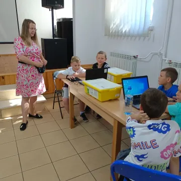 Warsztaty robotyki w GOK Gidle