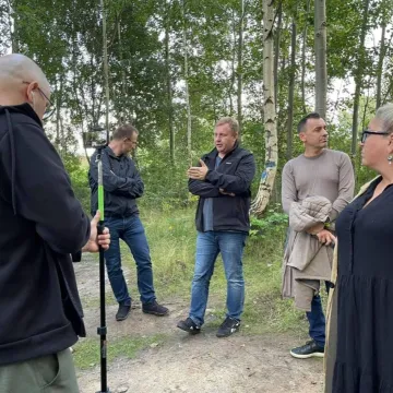 Spacer w obronie drzew na Gliniankach w Radomsku