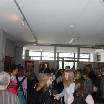 Spotkanie z Jerzym Przybyłem na finisażu wystawy „Rok Słowiański”