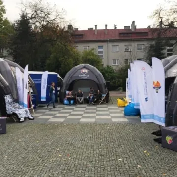 Miasteczko Akademickie stanęło na placu 3 Maja