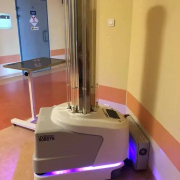 Robot dba o czystość w Szpitalu Powiatowym w Radomsku