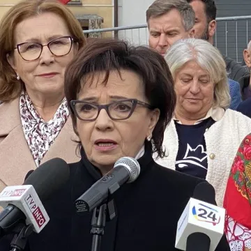 Marszałek Sejmu - Elżbieta Witek z wizytą w Strzałkowie