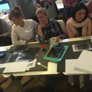 Warsztaty z cyjanotypii na 