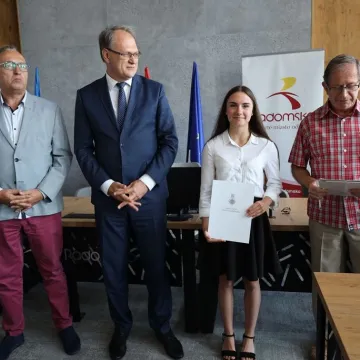 Prezydent Radomska wręczył stypendia sportowe