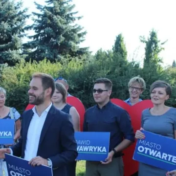 Dawid Wawryka przedstawił jedynki na listach