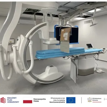 Nowy angiograf w szpitalu. Montaż dobiega końca