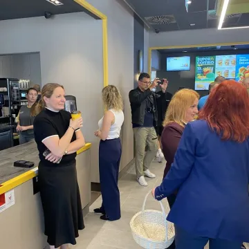 Tłumy na otwarciu McDonald’s w Radomsku