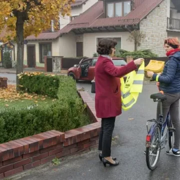 Promowali bezpieczeństwo na drogach