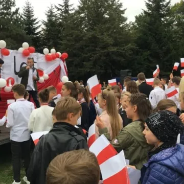 Patriotycznie w parku Solidarności