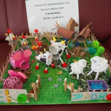Dzieci z PP nr 3 w Radomsku wykonały najlepszą Eko-Zagrodę