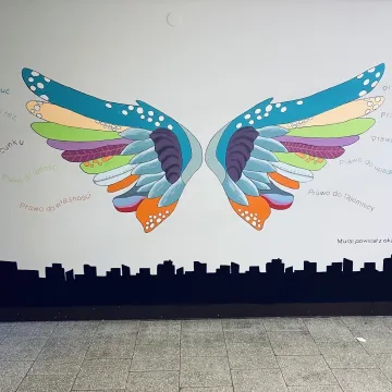 Nowy mural w „Elektryku”. To nie tylko sztuka, ale i edukacja...