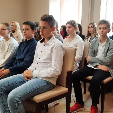 Obrady Dziecięcej Sesji Rady Gminy Ładzice