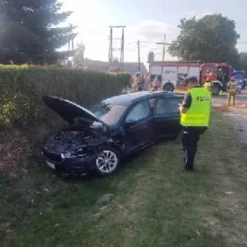 Wypadek w Woli Malowanej. Jedna osoba poszkodowana