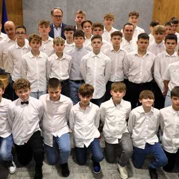 Prezydent Radomska spotkał się z młodymi piłkarzami RAP