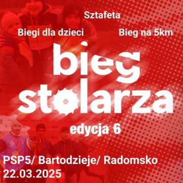 6 edycja biegu stolarza w Radomsku