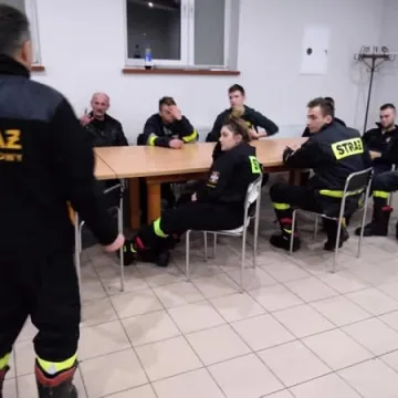 Szkolili się strażacy ochotnicy