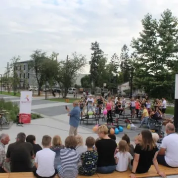 Otwarcie skweru im. Jakuba Lechowskiego w Radomsku