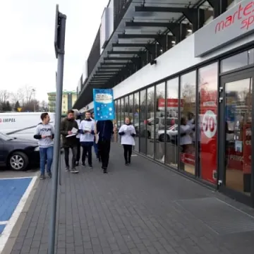 Happening antysmogowy uczniów ZSP1 w Radomsku