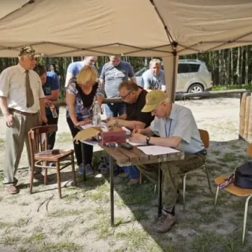 Spartakiada Samorządowców na strzelnicy w Jasieniu