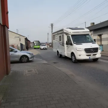 Kamieńsk stoi w korku