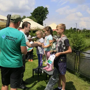Charytatywne wędkowanie w Radomsku. Dla Rafała Koprowskiego