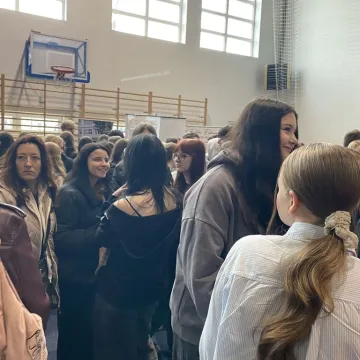 Tłumy na targach edukacyjnych w Radomsku