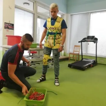 Fizjoterapeuci z „Mechanika” na praktykach 