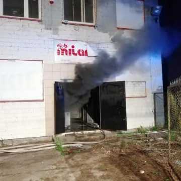 Pożar budynku OSP w Kamieńsku