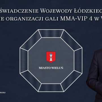 Wojewoda łódzki odnosi się do planowanej gali MMA VIP 4 w Wieluniu!