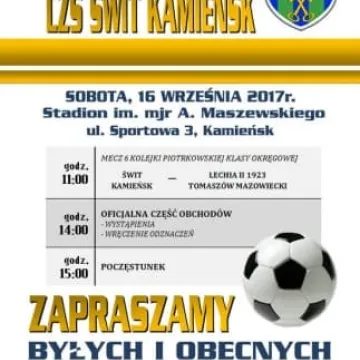 80 lat LZS Świt Kamieńsk