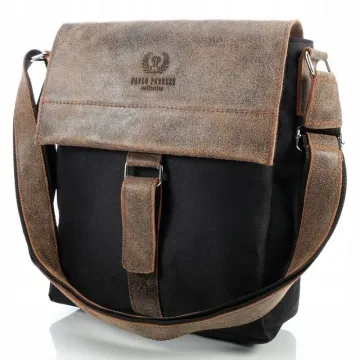 Skórzane męskie torby na ramię: jaka najlepsza do pracy?