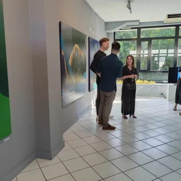 MDK Radomsko: Wernisaż wystawy malarstwa Niki Kuliś