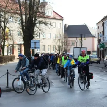 Powitali wiosnę na rowerach 