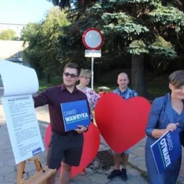 Dawid Wawryka przedstawia program wyborczy