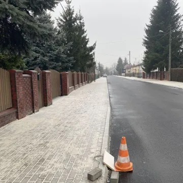 Nowa droga, nowe chodniki. Tak zmieniła się ulica Żwirki