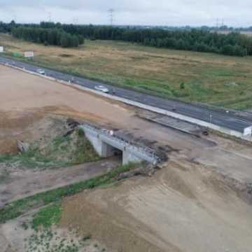 Postęp prac przy budowie autostrady A1