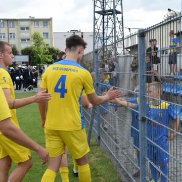 Kibice i doping na meczu RKS Radomsko – FA GKS Bełchatów