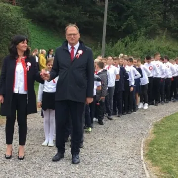 Patriotycznie w parku Solidarności