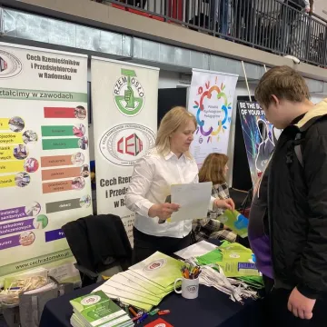 Tłumy na targach edukacyjnych w Radomsku