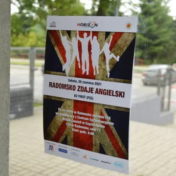 Radomsko zdaje angielski. Dziś uczniowie szkół średnich