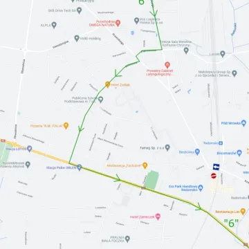 Od 6 stycznia autobusy w Radomsku pojadą objazdami