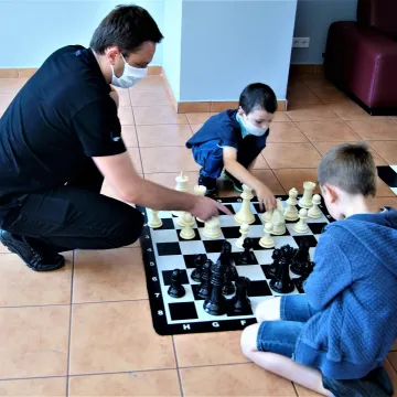 Szachy i roboty w muzeum w Radomsku