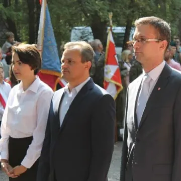 Upamiętnili partyzantów spod Ewiny