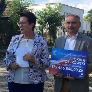 Poseł Anna Milczanowska o przyznanych funduszach na drogi w powiecie radomszczańskim