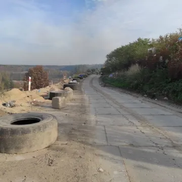 Strażacy ćwiczyli na wysypisku śmieci