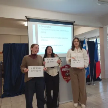 Mechanik gościł uczniów z Francji i Grecji