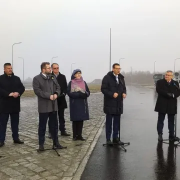 Premier Mateusz Morawiecki na otwarciu kolejnych odcinków A1