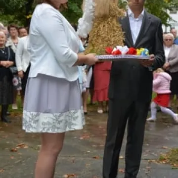 Dożynki w Niedośpielinie w gminie Wielgomłyny