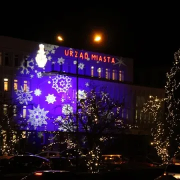 Tak wygląda Urząd Miasta nocą