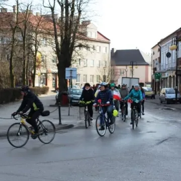 Powitali wiosnę na rowerach 